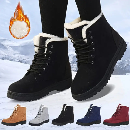 Stylische Schneestiefel mit Fellfutter EB EB