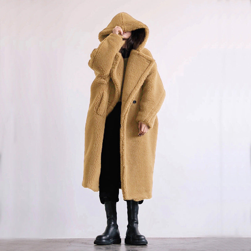 Damen Steppmantel mit Knöpfen & Winterdesign | EB