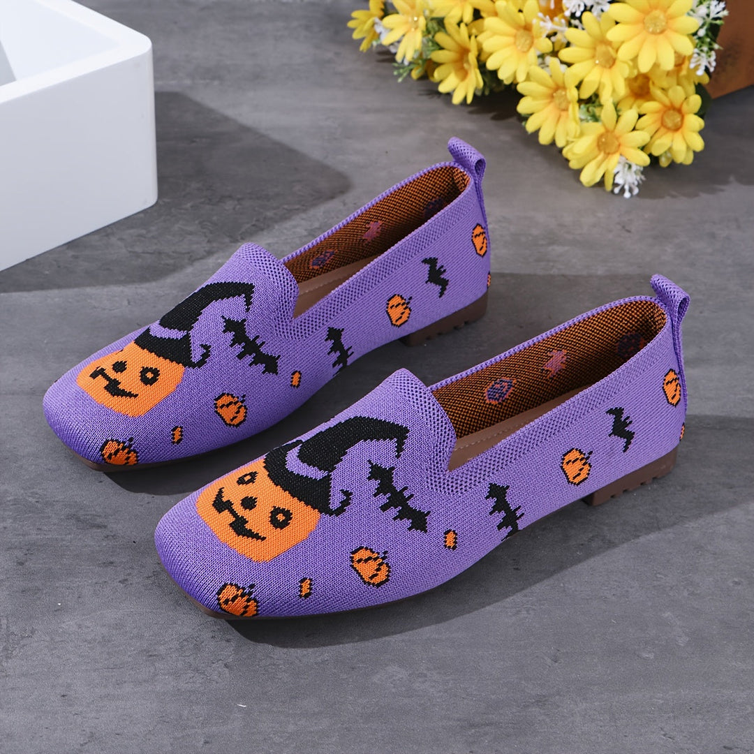 HalloweenKürbisSlipper Violett EB