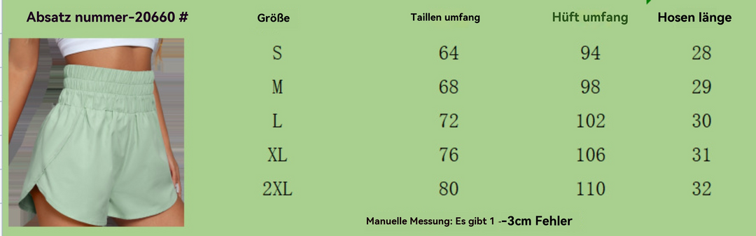 EB | Elastische Shorts mit hoher Taille
