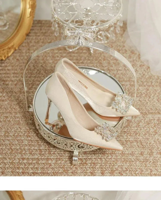 EB | Brautschuhe Stiletto mit Strass