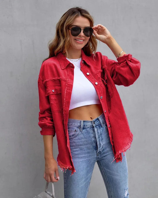 EB | Damenbluse aus Denim