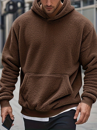 EB | Weiche Fleece-hoodie Polyester Komfort und Stil