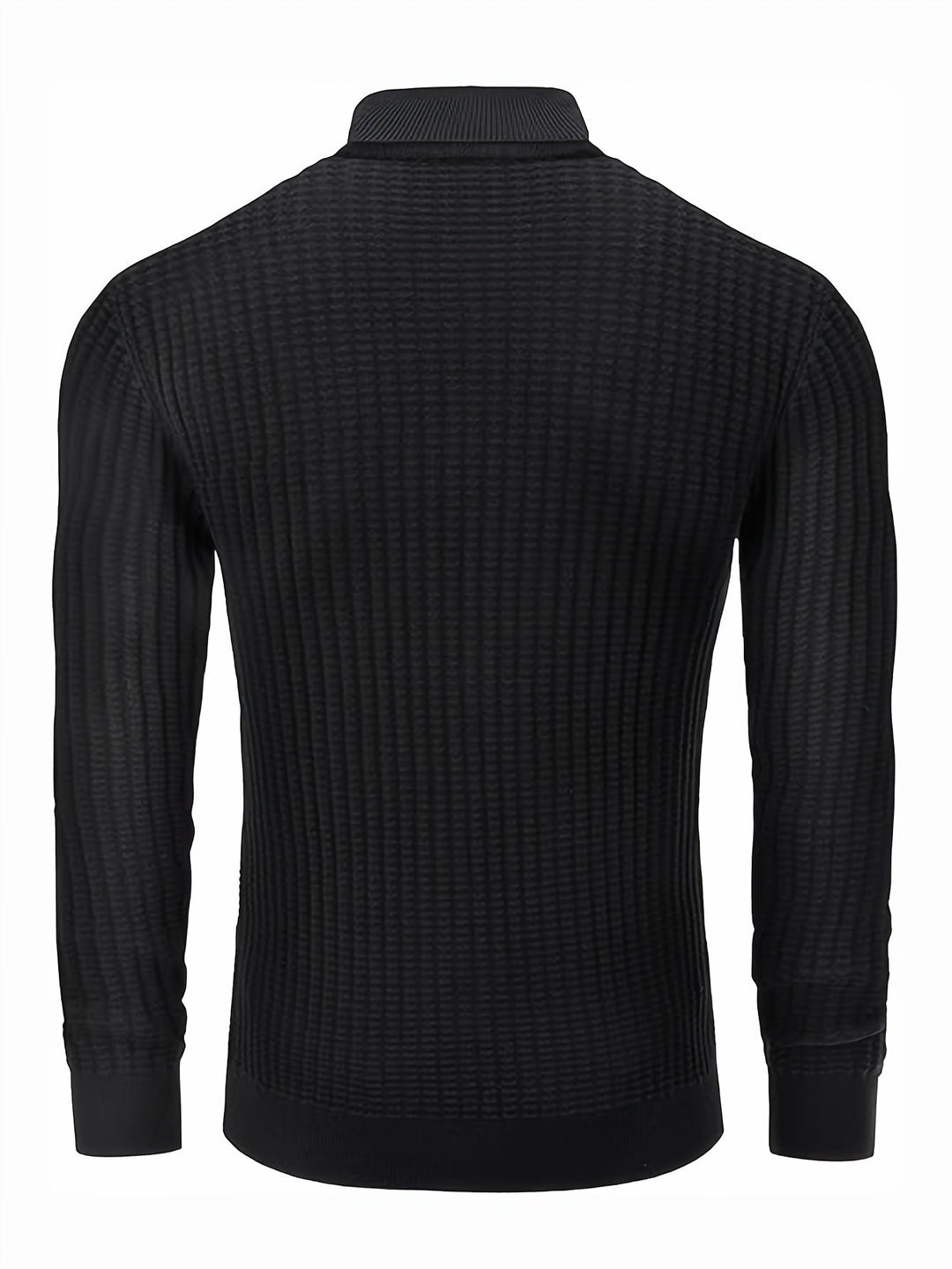 EB | Rollkragenpullover Waffelstrick Polyester-mix