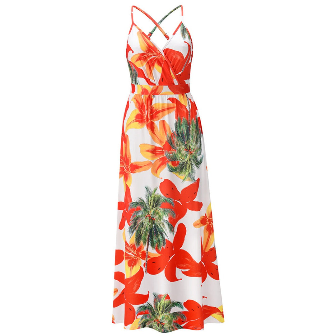 EB | Bohemian floral Strapskleid