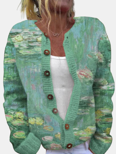 EB | Grüne Strickjacke