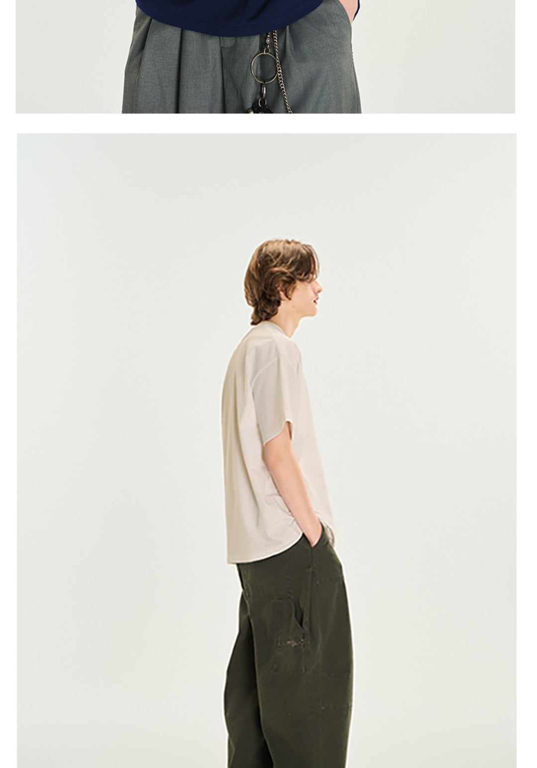 EB | Kurzarm-T-Shirt aus Baumwolle