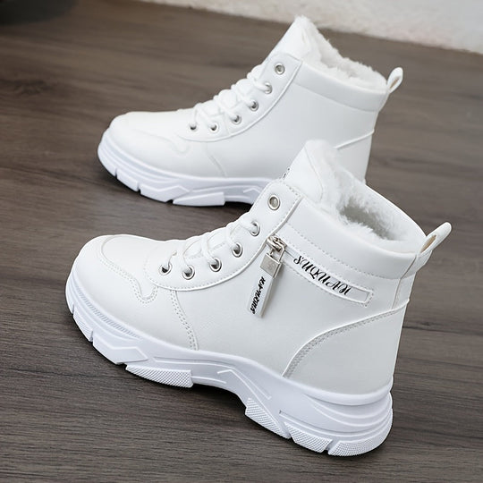 EB | Festliche Winter Freizeit Sneakers für Damen - Ideal für den Winter
