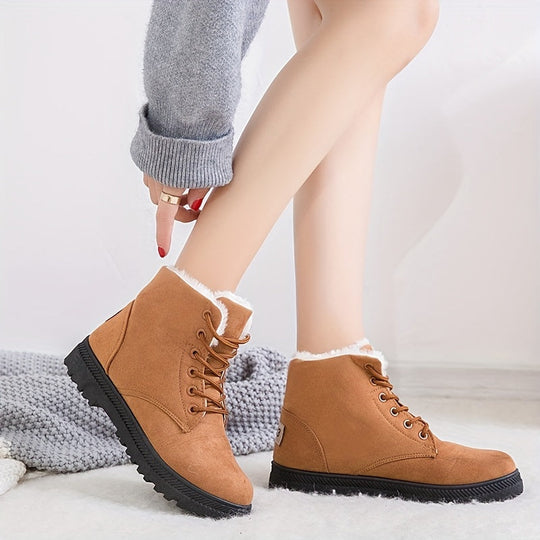 Stylische Schneestiefel mit Fellfutter EB EB