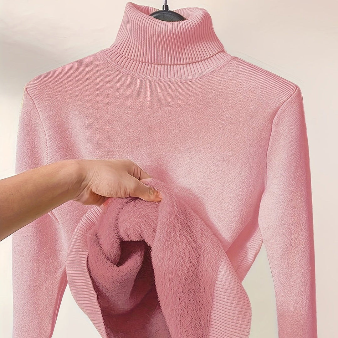 EB | Weicher Rollkragenpullover für Kalte Tage