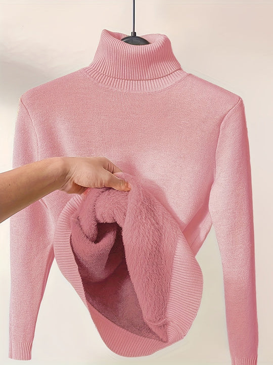 EB | Foret Rollkragenpullover Warm und Weich Perfekt für Den Winter