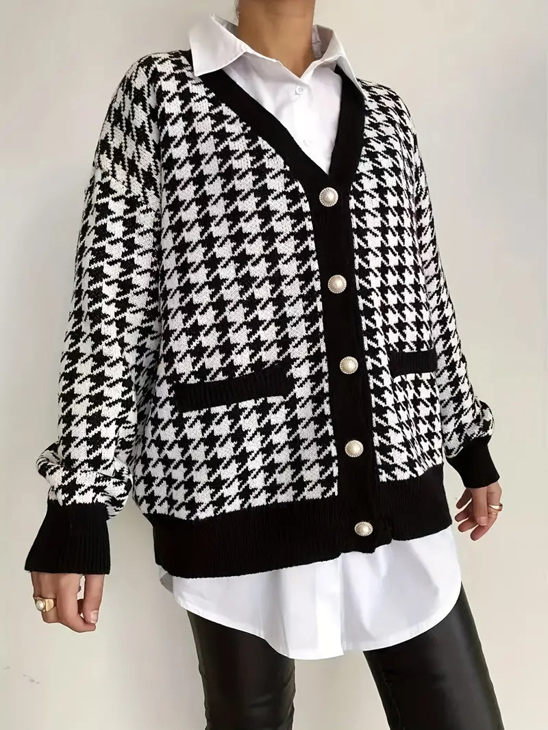 EB | Strickjacke mit Knopfverschluss
