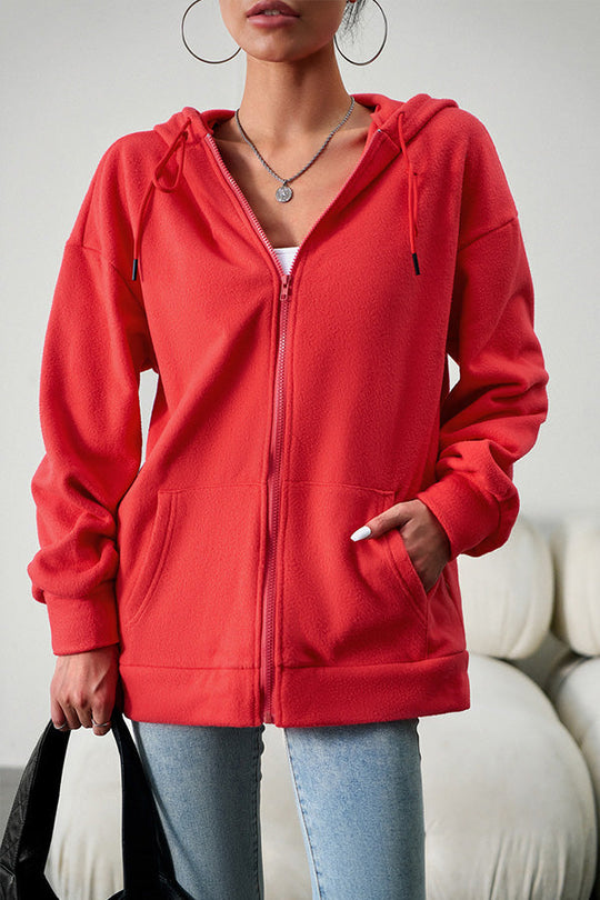 EB | Lässiger Pullover cardigan mit Kapuze