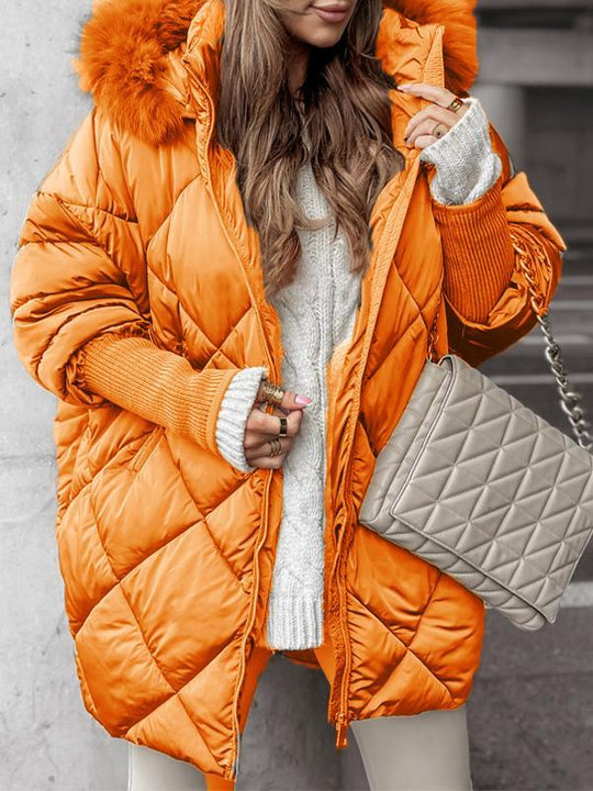 EB | Freizeitjacke für Damen, mit Kapuze & Baumwolle