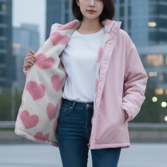 EB | Modische Frauen Winterjacke für Gemütlich-Chice Looks