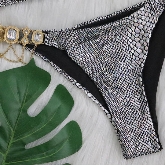 EB | Crystal Diamond Split Badeanzug