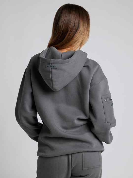 EB | Bequemer Reise-Hoodie mit Flugmodus-Grafik