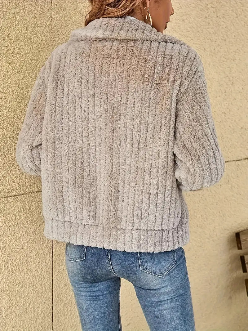 EB | Modischer Fleece-Mantel