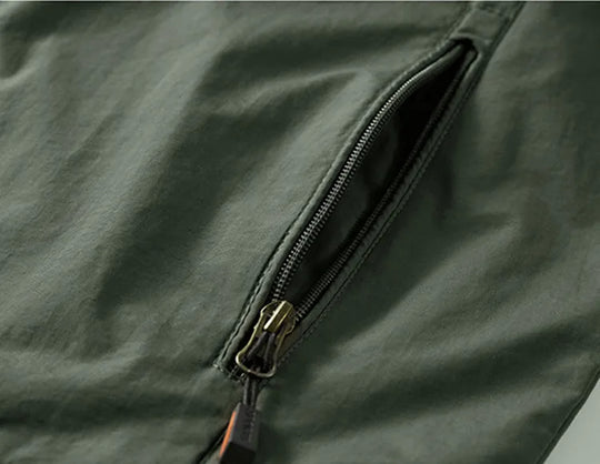 EB | Wasserdichte Outdoor Herrenjacke mit Abnehmbarem Kapuzenverband