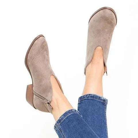 Damen-Stiefel mit Blockabsatz EB EB