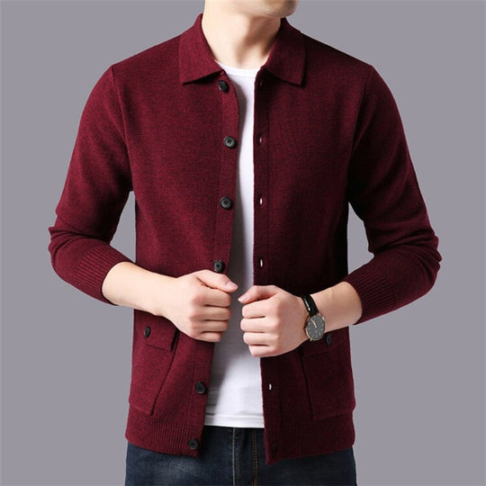 EB | Herren Wollweste mit Stehkragen für einen zeitgemäßen Look