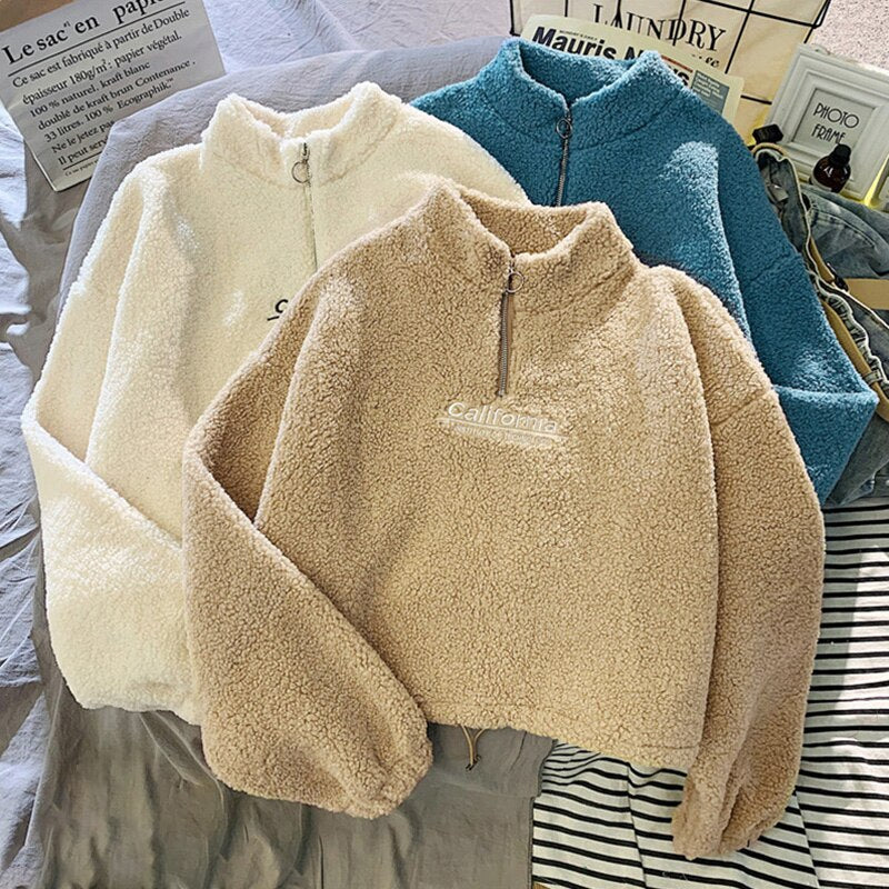 EB | Damen Fleece-Pullover für Kühle Tage