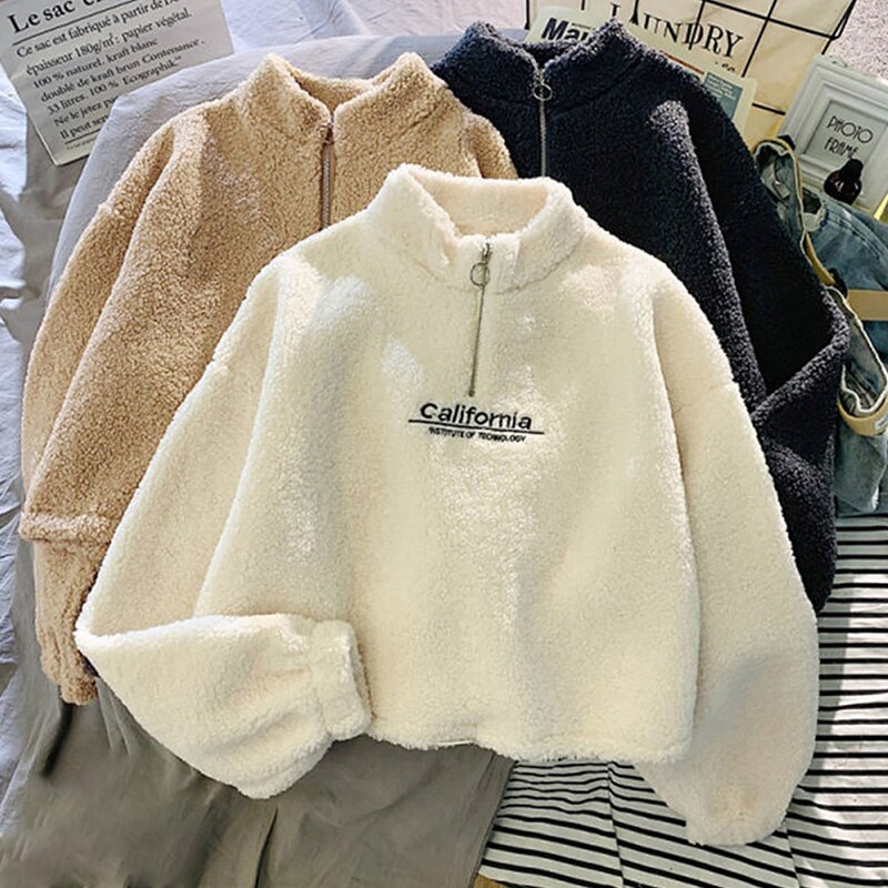 EB | Damen Fleece-Pullover für Kühle Tage