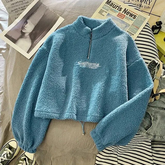 EB | Damen Fleece-Pullover für Kühle Tage