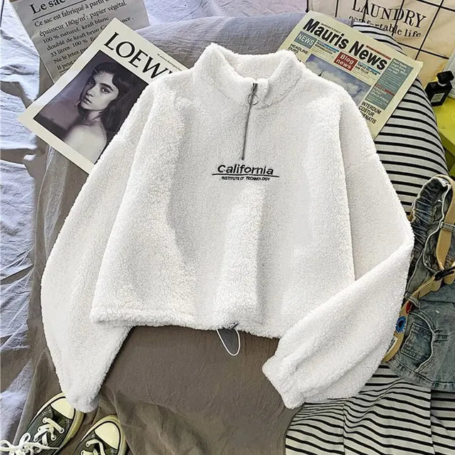 EB | Damen Fleece-Pullover für Kühle Tage