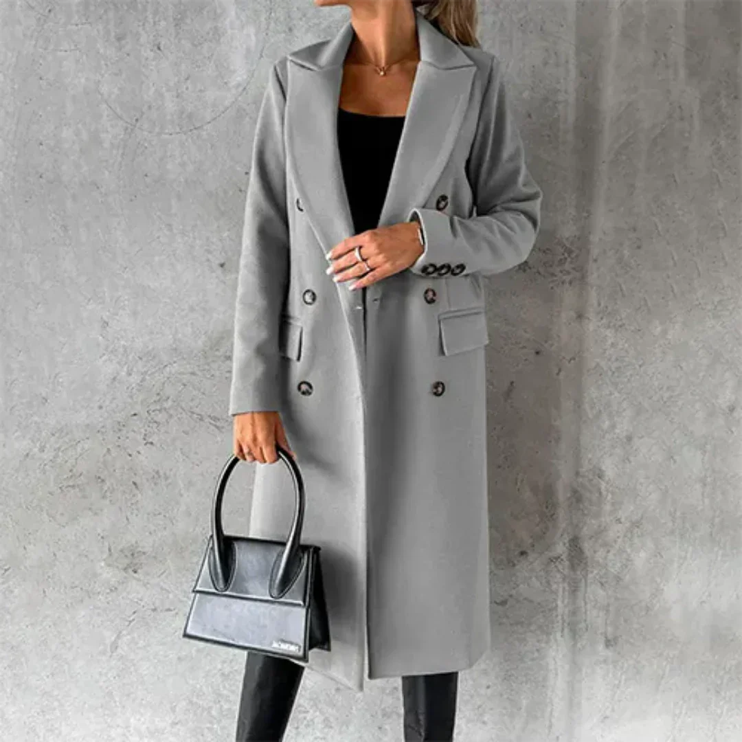 EB | Damen Warme Trench Mantel Winter