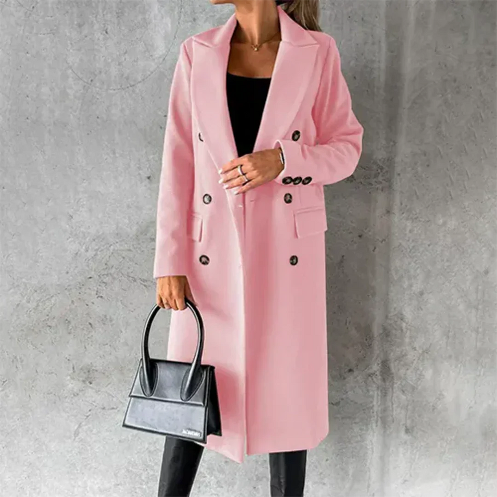 EB | Damen Warme Trench Mantel Winter