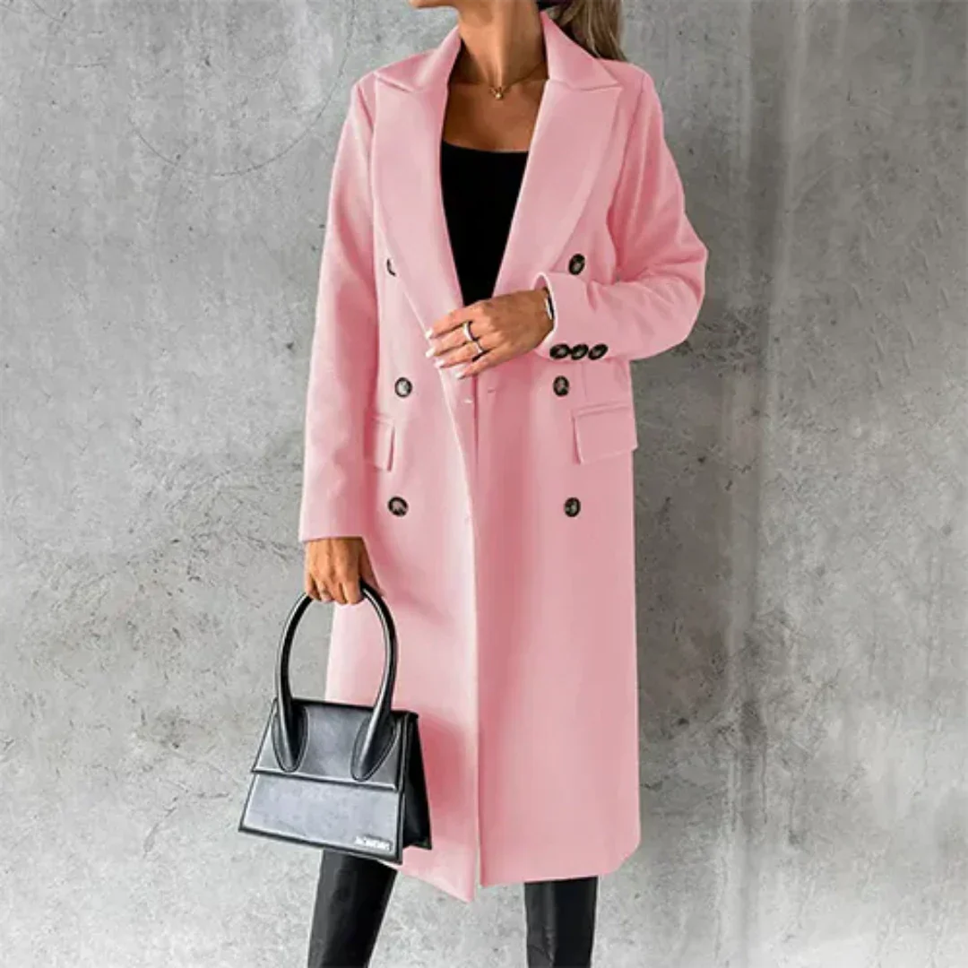 EB | Damen Warme Trench Mantel Winter