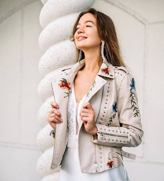 EB | Damen Floral Jacke