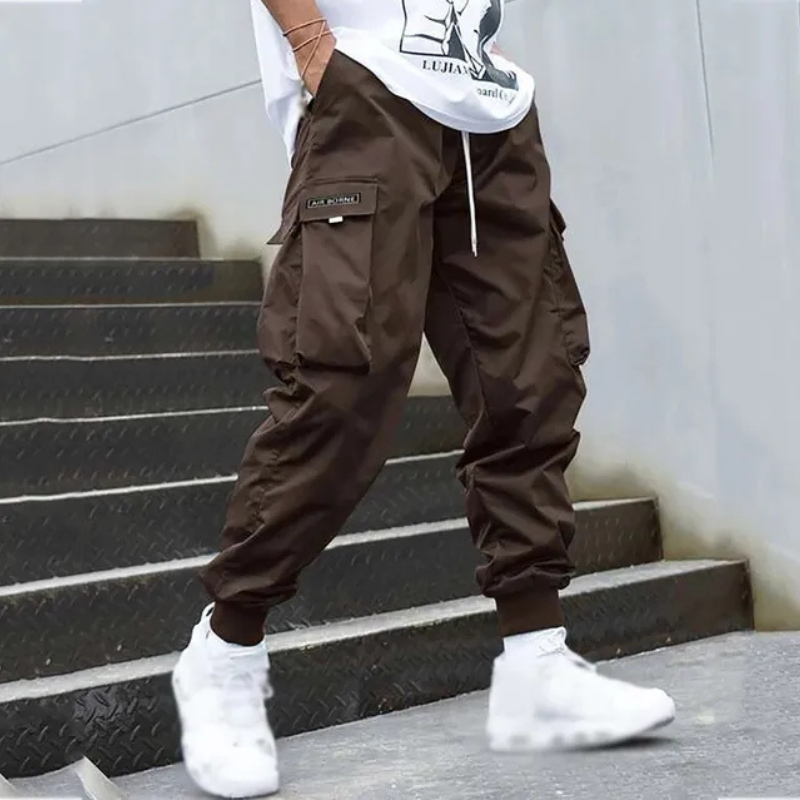 EB | Herren Schwarze Cargo Hose