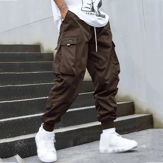 EB | Herren Schwarze Cargo Hose