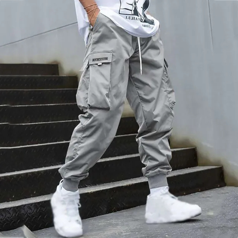 EB | Herren Schwarze Cargo Hose