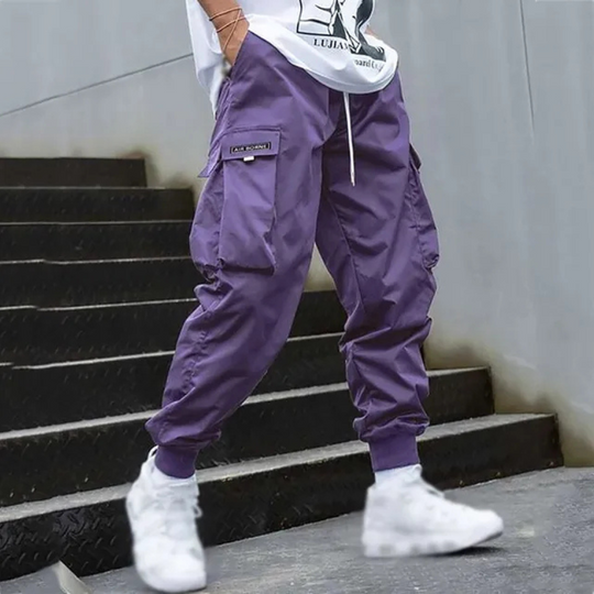 EB | Herren Schwarze Cargo Hose