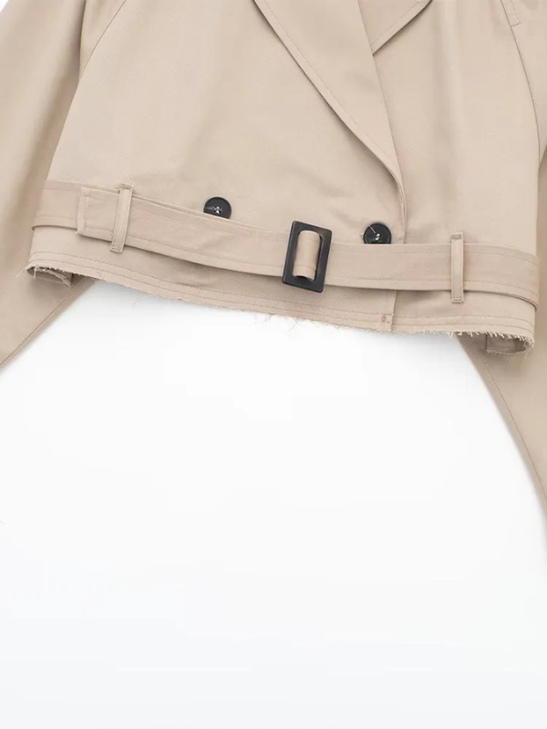 EB | Cropped Trenchcoat - Stilvoll & Vintage