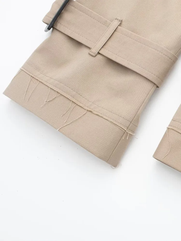 EB | Cropped Trenchcoat - Stilvoll & Vintage