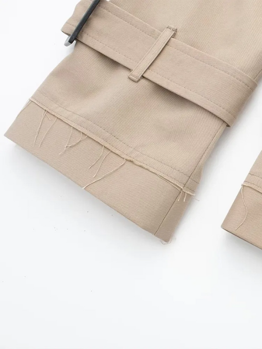 EB | Cropped Trenchcoat - Stilvoll & Vintage