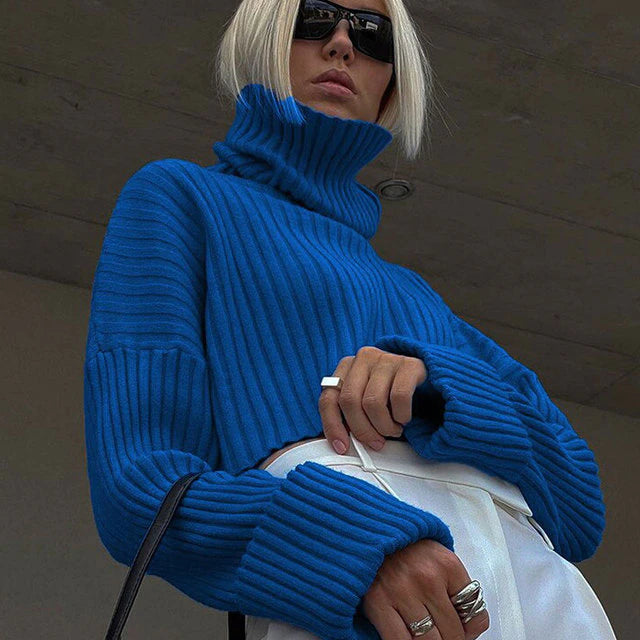 EB | Damen Klassischer Rollkragenpullover