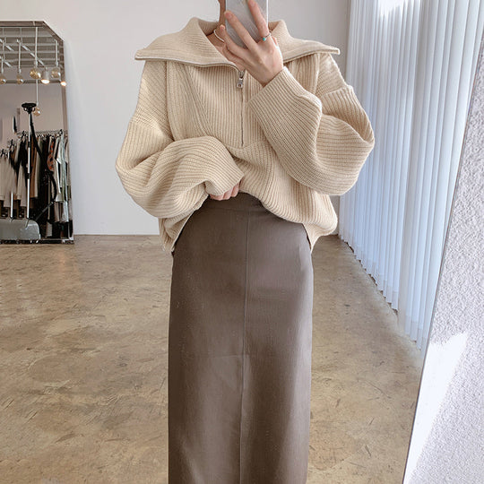 EB | Oversized Pullover für Frauen