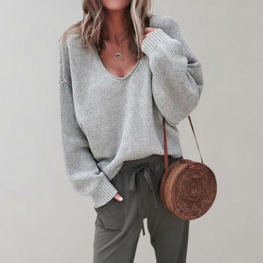EB | Lässiger Strickpullover für Frauen