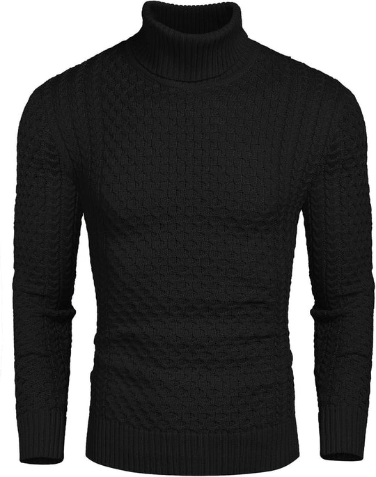 EB | Freizeit Strick Herren Rollkragenpullover