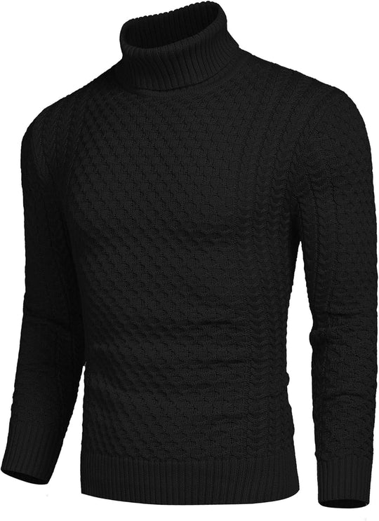 EB | Freizeit Strick Herren Rollkragenpullover