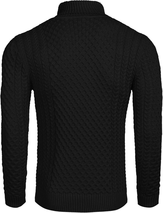 EB | Freizeit Strick Herren Rollkragenpullover