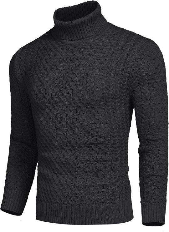 EB | Freizeit Strick Herren Rollkragenpullover