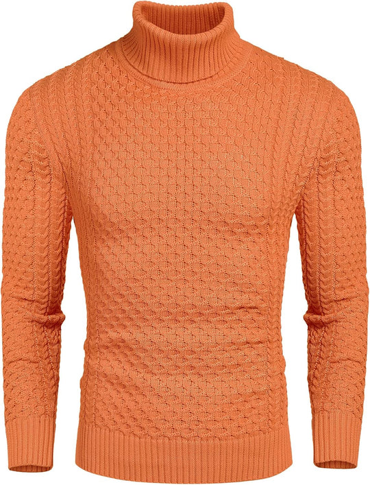 EB | Freizeit Strick Herren Rollkragenpullover