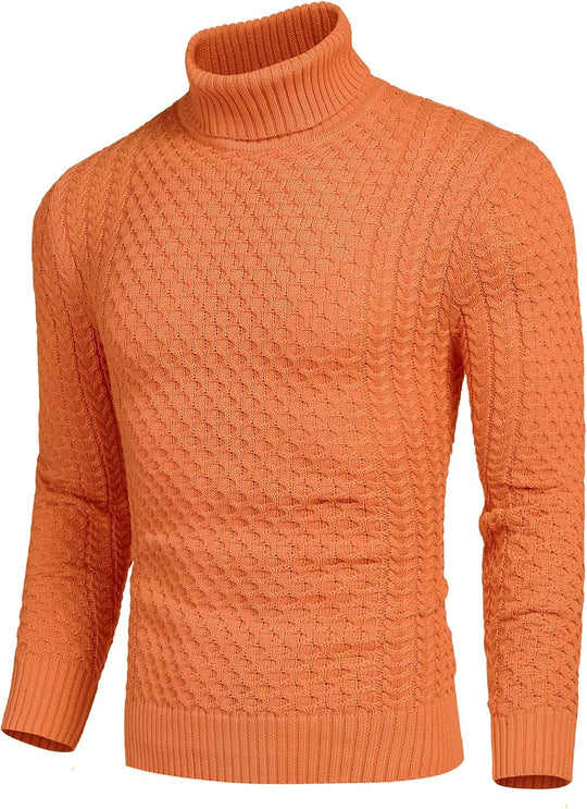 EB | Freizeit Strick Herren Rollkragenpullover