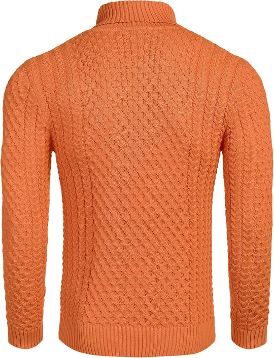 EB | Freizeit Strick Herren Rollkragenpullover